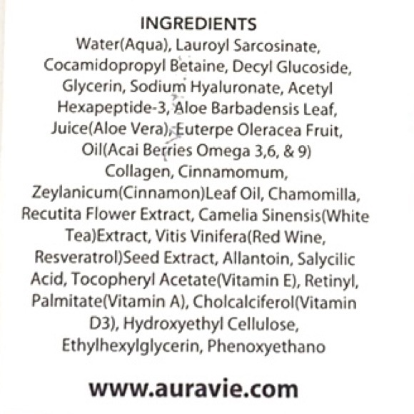 AuraVie Renew Purifying Cleanser Toning Gel 3 oz - Picture 7 of 7